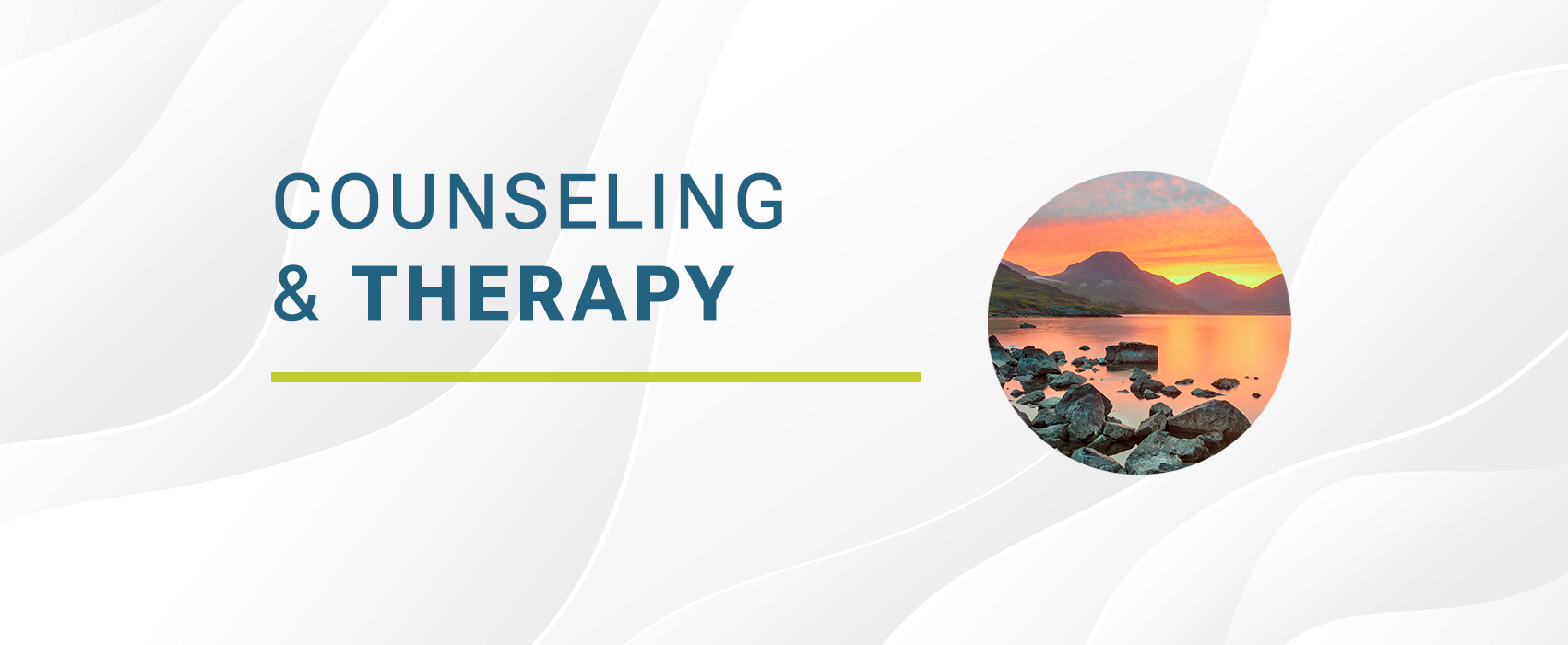 Counseling & Therapy Banner Image